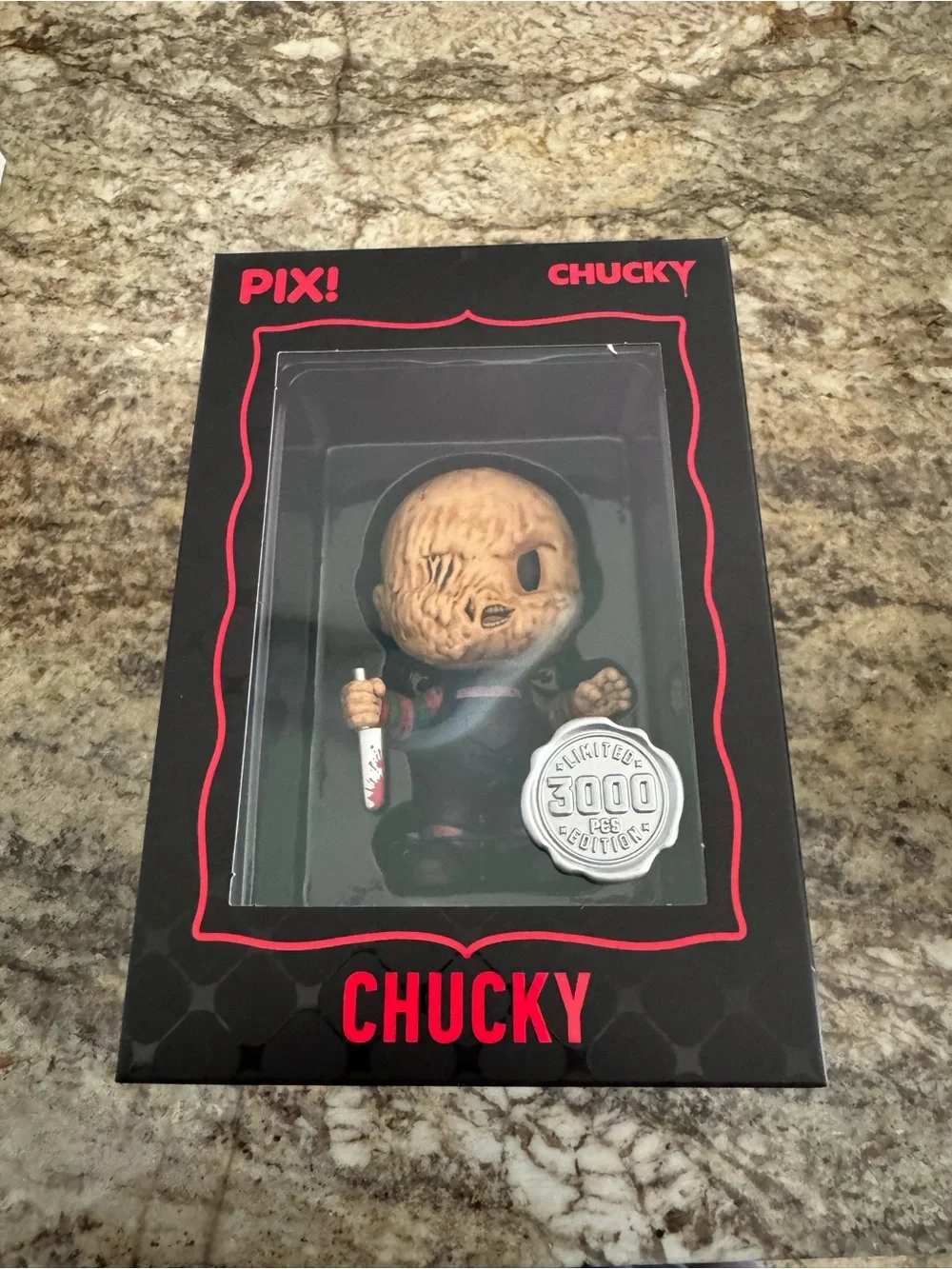 Thrilljoy Pix! - Chucky burnt face hero